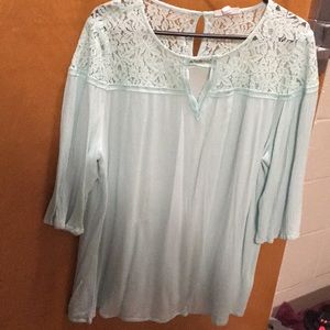 Light green blouse